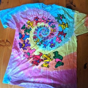 Grateful dead dancing bear tee
